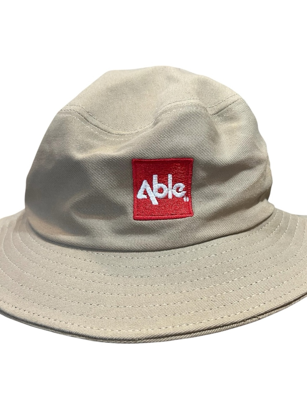Beige Bucket Hat by Academy Fits Unisex Casual Outdoor Hat NWT